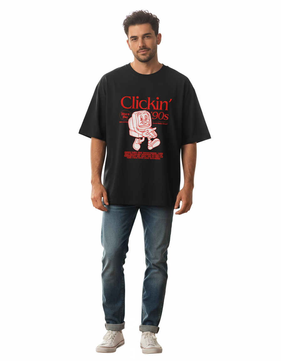 90s Nostalgia Co. Oversized Classic T-Shirt