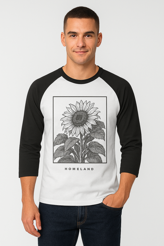 Homeland Sunflower Raglan Tee