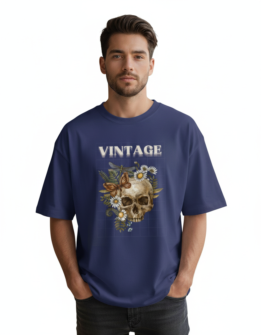 The "Memento Mori" Oversized Graphic Tee