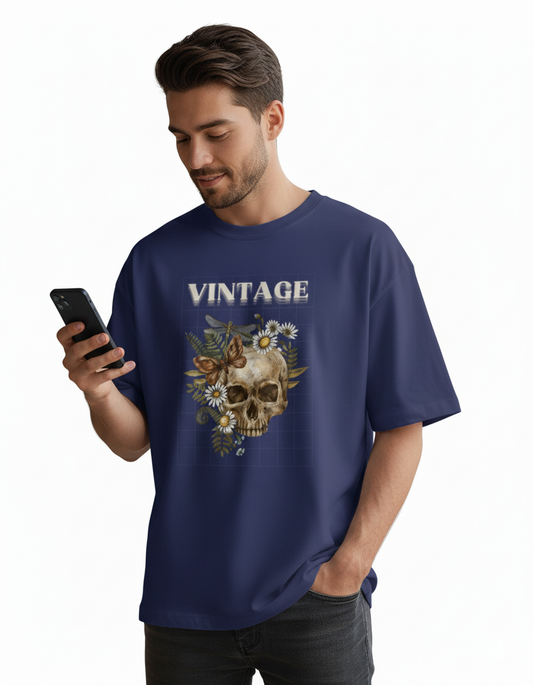 The "Memento Mori" Oversized Graphic Tee